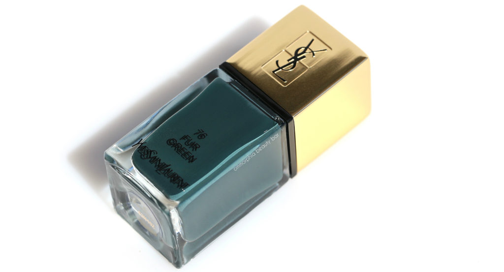 YSL Fur Green 3 Scandal Collection