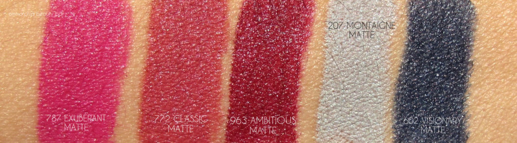 Dior Rouge Dior Matte arm swatches 1