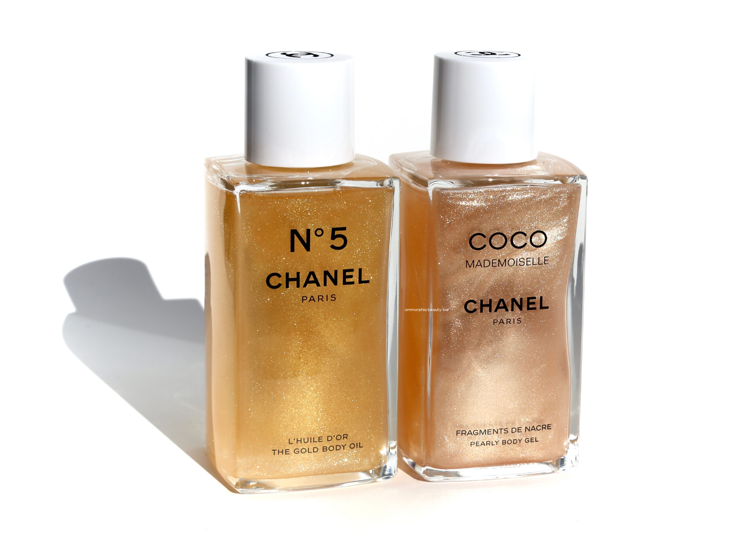 CHANEL · N° 5 The Gold Body Oil & Coco Mademoiselle Pearly Body Gel,  Holiday 2022